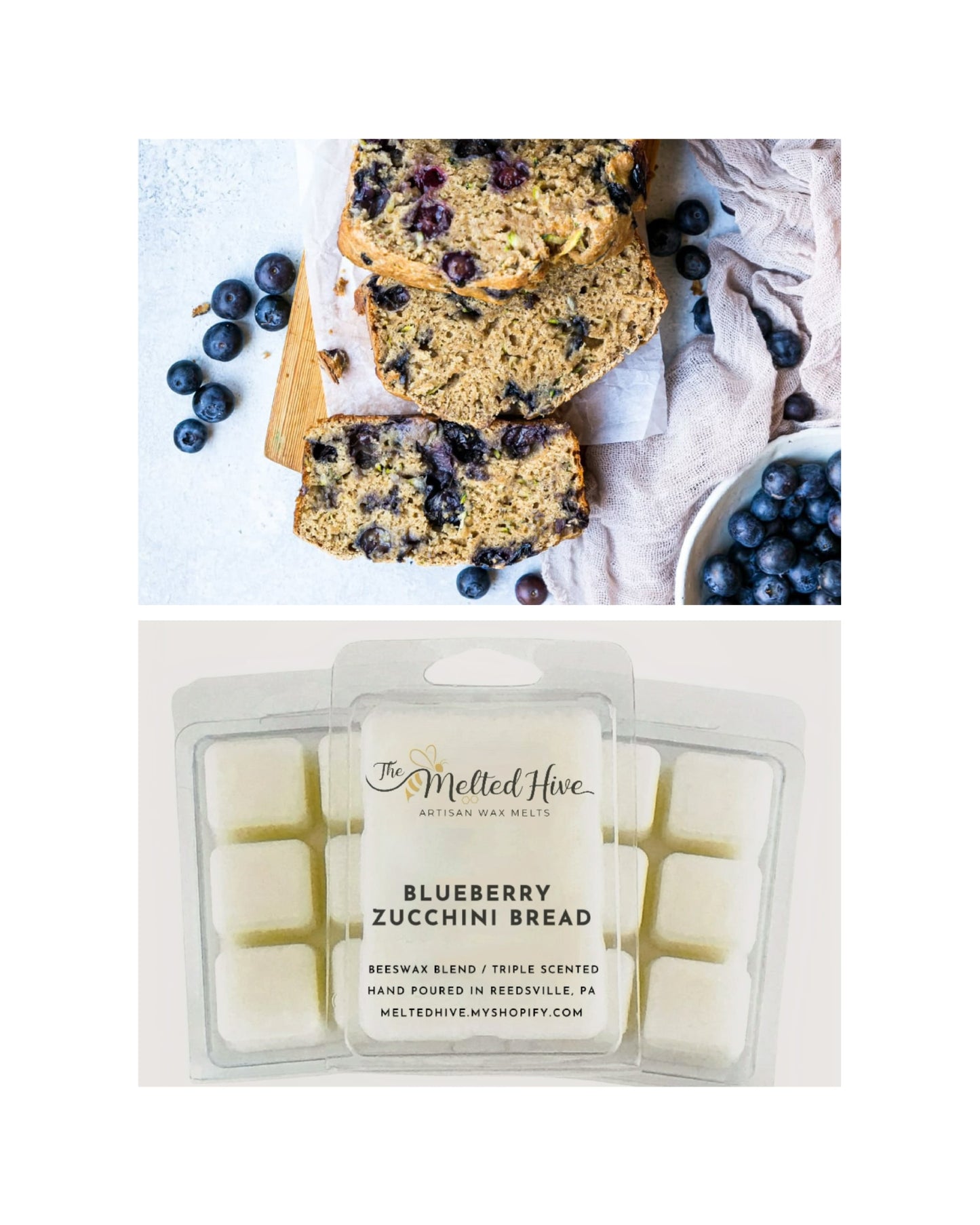 BLUEBERRY ZUCCHINI BREAD