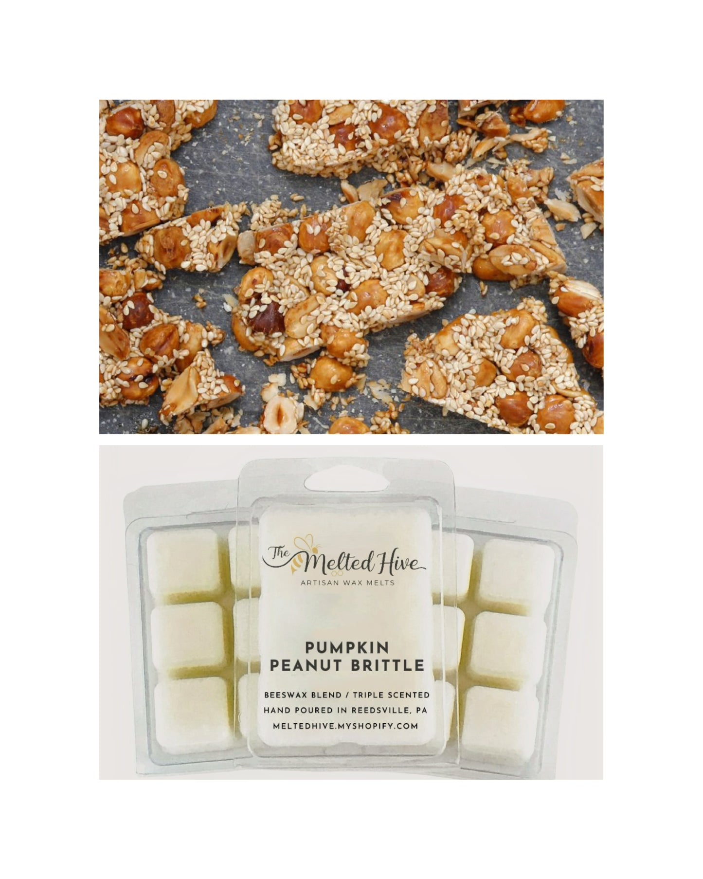 PUMPKIN PEANUT BRITTLE