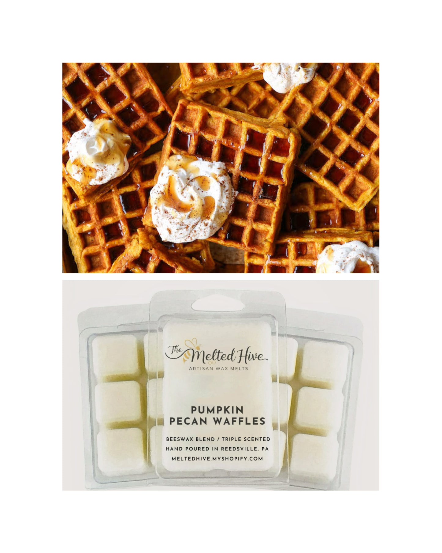 PUMPKIN PECAN WAFFLES