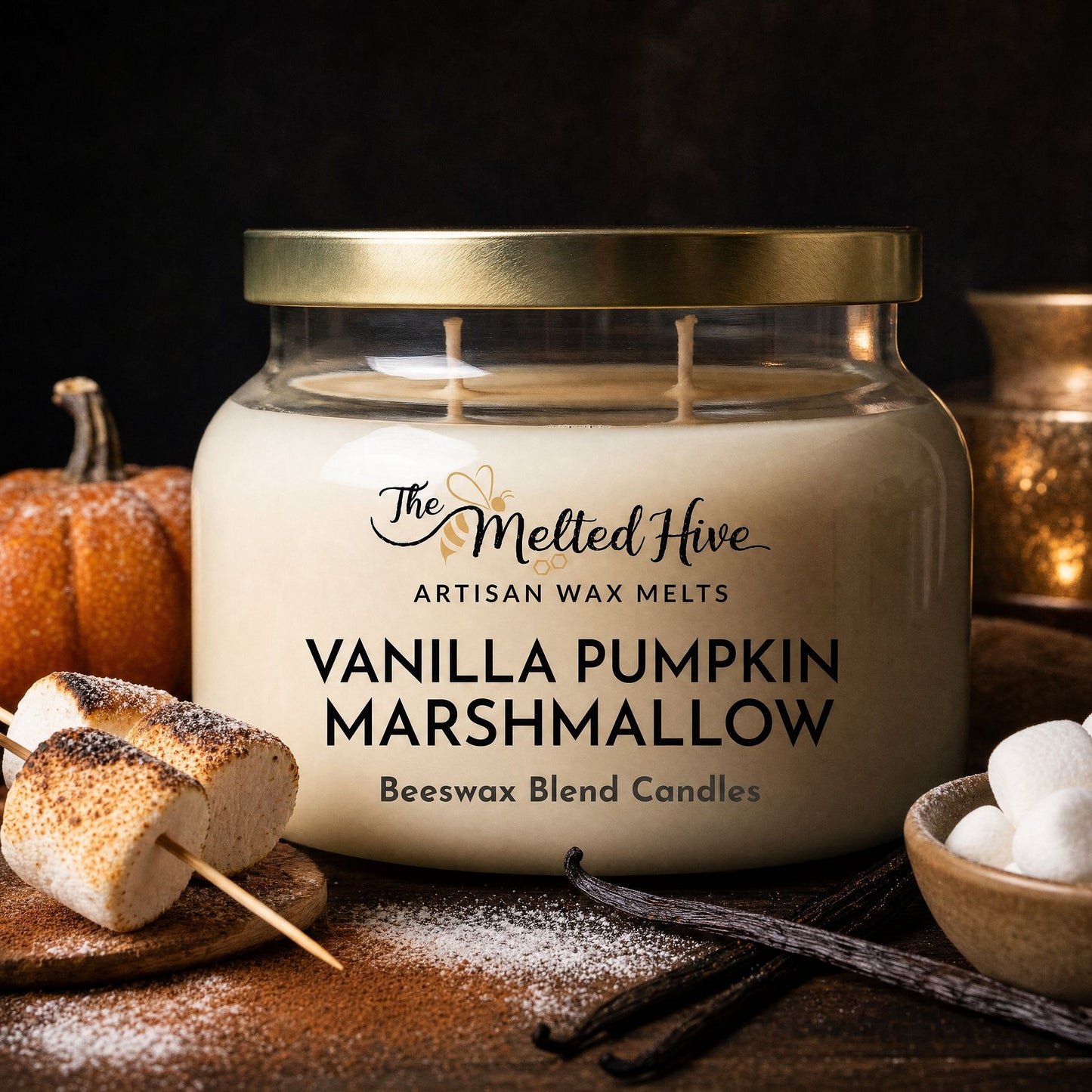 CANDLE - Vanilla Pumpkin Marshmallow