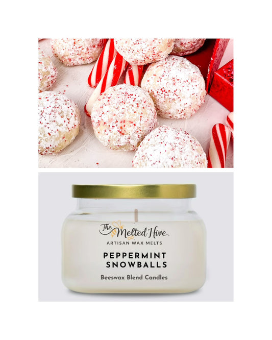 CANDLE - Peppermint Snowballs
