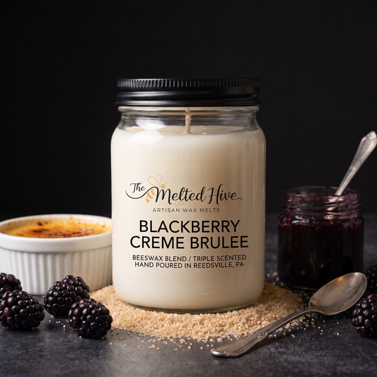 MINI CANDLE - Blackberry Creme Brulee