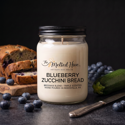 MINI CANDLE - Blueberry Zucchini Bread