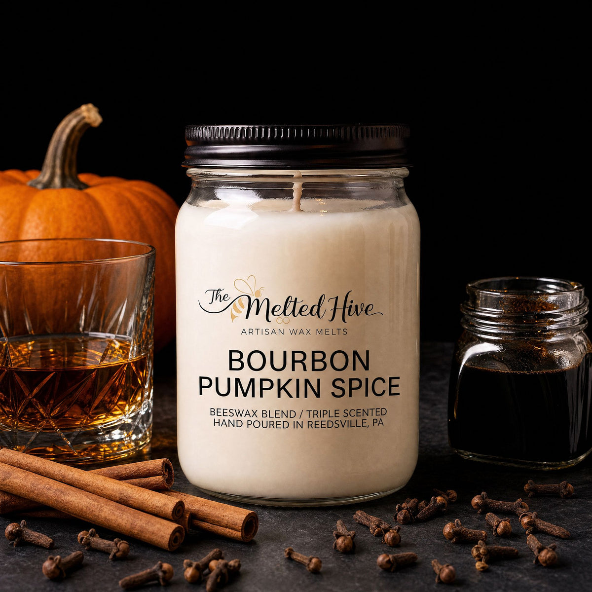 MINI CANDLE - Bourbon Pumpkin Spice