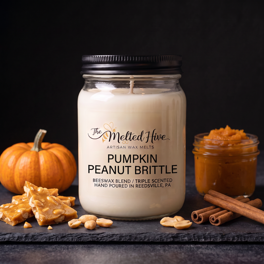 MINI CANDLE - Pumpkin Peanut Brittle