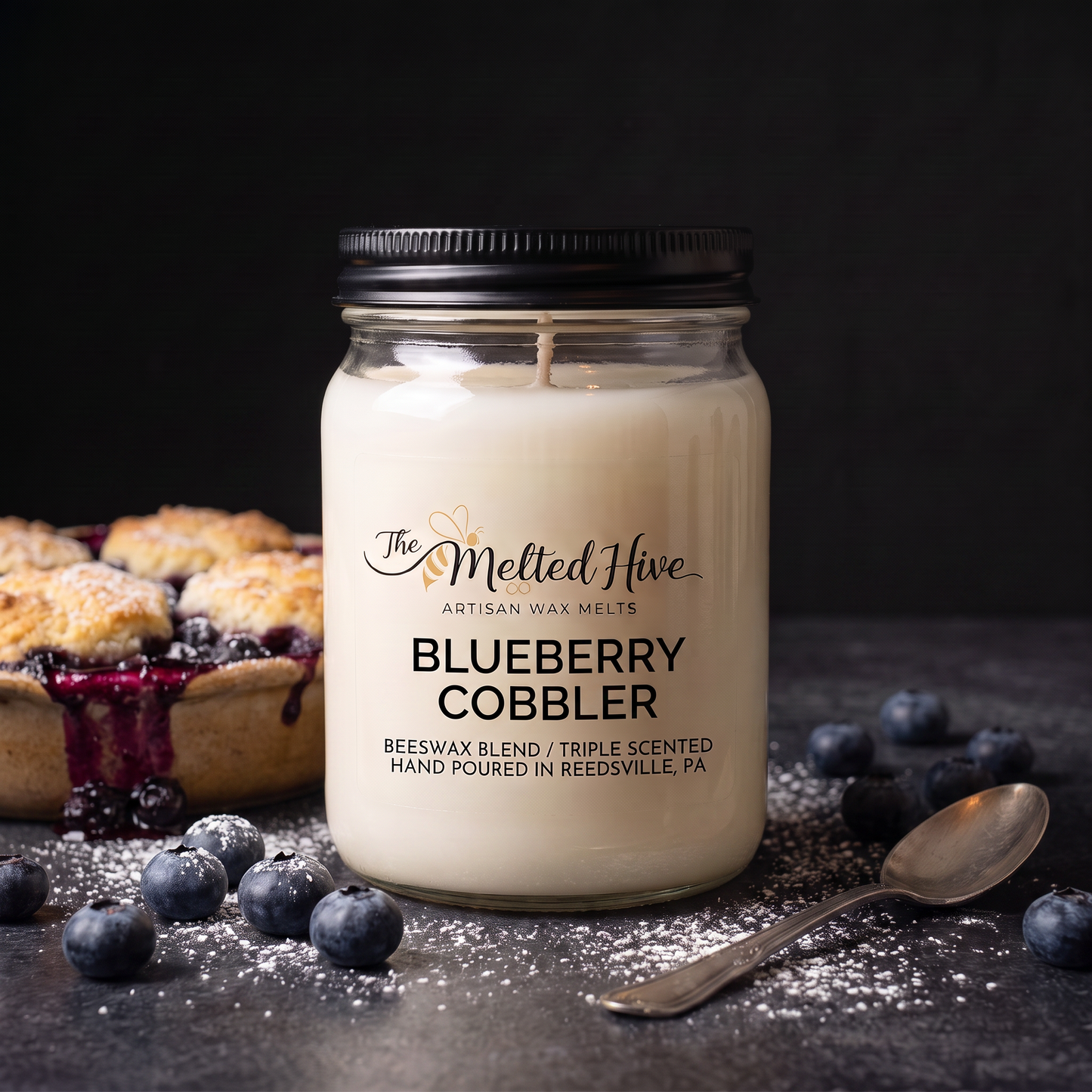 MINI CANDLE - Blueberry Cobbler