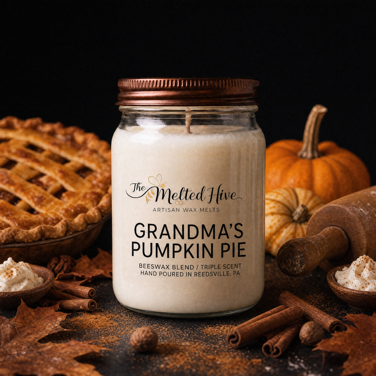MINI CANDLE - Grandma's Pumpkin Pie