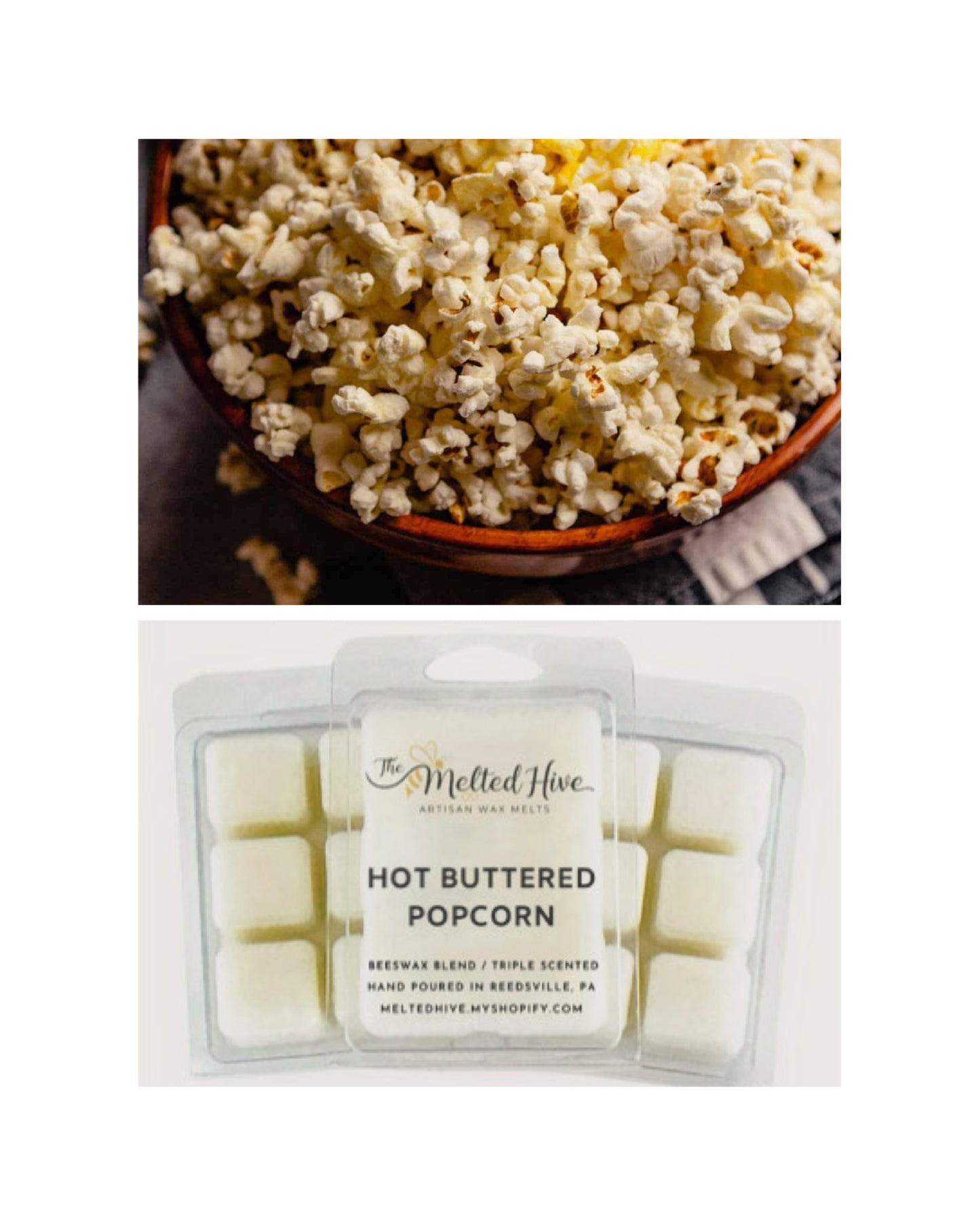 HOT BUTTERED POPCORN