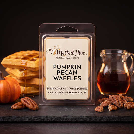 PUMPKIN PECAN WAFFLES