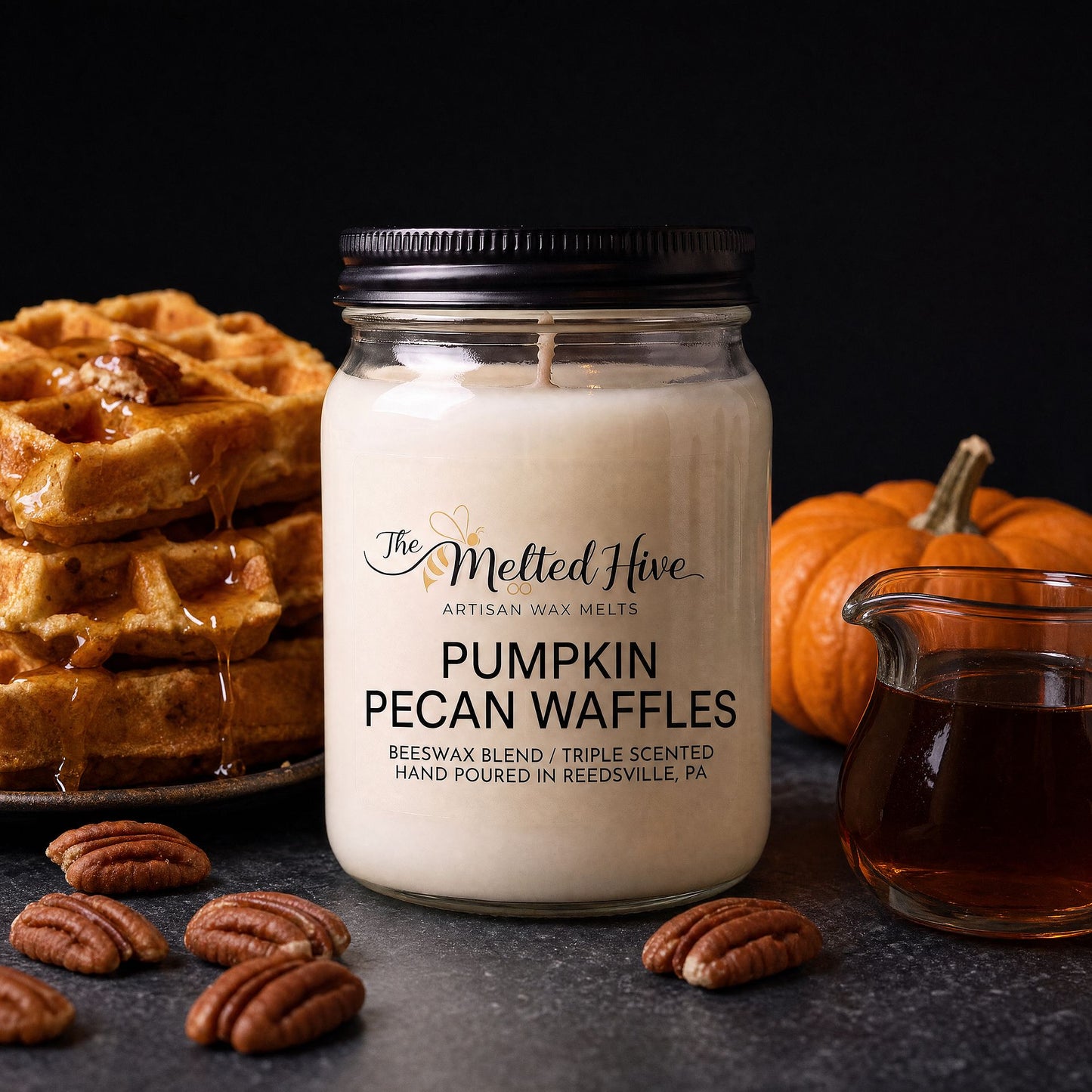 MINI CANDLE - Pumpkin Pecan Waffles