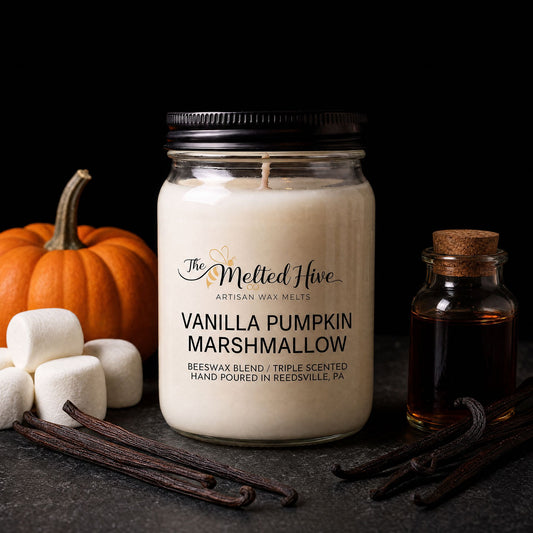 MINI CANDLE - Vanilla Pumpkin Marshmallow
